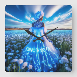Horloge Carrée Consciousness / Conciencia