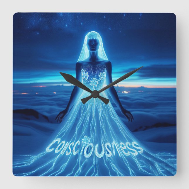 Horloge Carrée Consciousness / Conciencia (Recto)