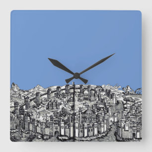 Horloge Carrée Constantinople capitale de l'Empire romain