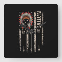 Cool Amérindien en plume Flèche Drapeau en tête