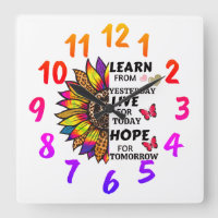 Cool Apprenez De Hier Citation Rainbow Sunflower