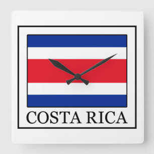 Horloge Carrée Costa Rica