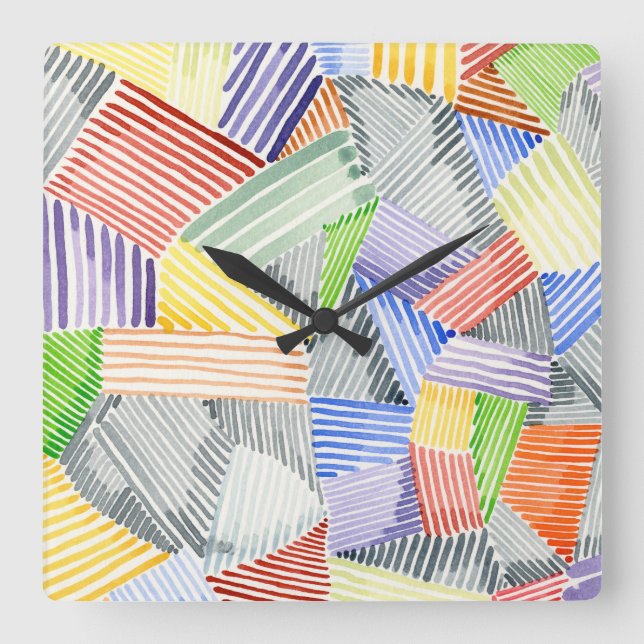 Horloge Carrée Couchet I (Recto)