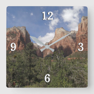 Horloge Carrée Cour des Patriarches II au parc national de Zion