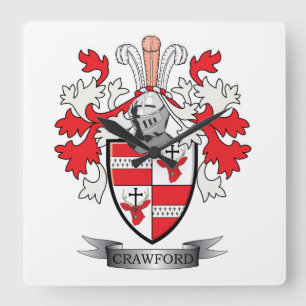 Horloge Carrée Crawford Family