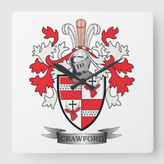 Horloge Carrée Crawford Family