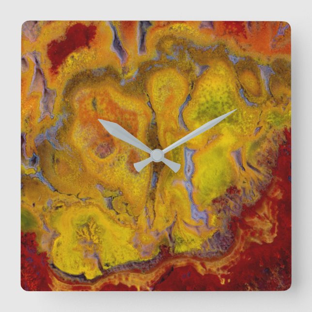 Horloge Carrée Crayola Jasper (Recto)