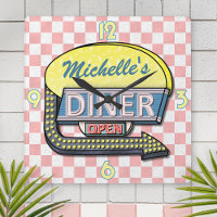 Crée ton propre menu Retro 50's personnalisé Signe