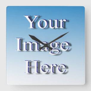 Horloge Carrée 🤍 Créez votre propre Modèle personnalisé