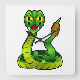 Horloge Carrée Crotte