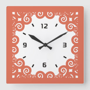 Horloge Carrée Cuisson