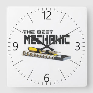 Horloge Carrée Culot wrenches