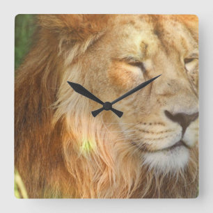 Horloge carrée - customisée