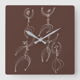 Horloge Carrée danse interprétative