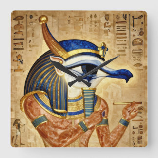 Horloge Carrée Das Ägyptische Auge 