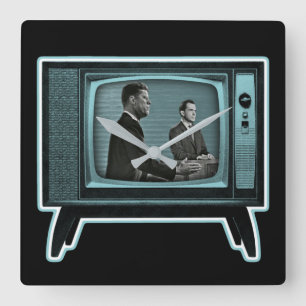 Horloge Carrée Débat télévisé Kennedy Nixon 1960