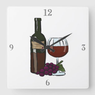Horloge Carrée Decorative Wall Clock for your kitchen.
