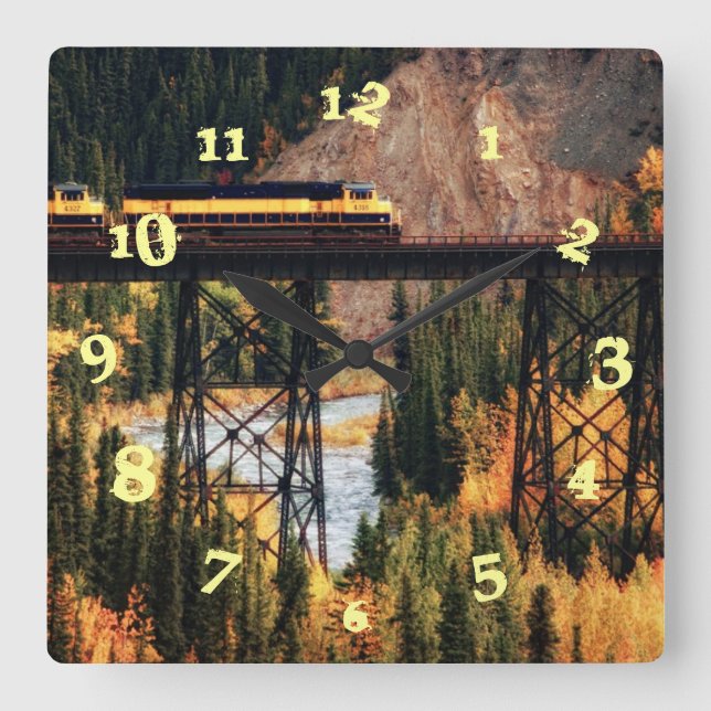 Horloge Carrée Denali National Park et Preserve USA Alaska (Recto)