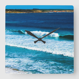 Horloge Carrée Des Plages Qui Vous Font Aller Waouh,