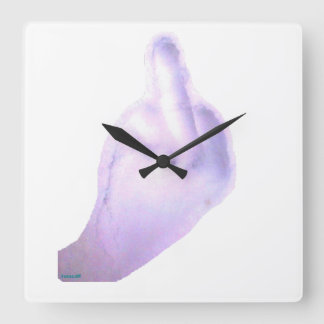 Horloge Carrée Des questions ? -