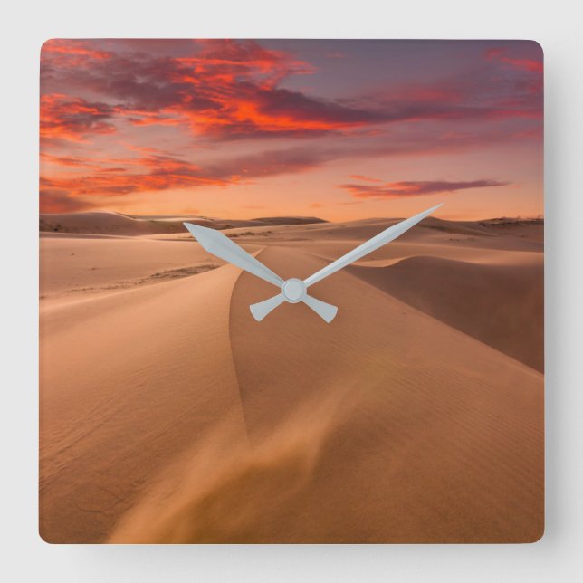 Horloge Carrée Deserts | Desert United Arab Emirat (Recto)