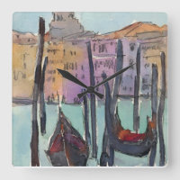 Destinations | deux gondoles dans le croquis de