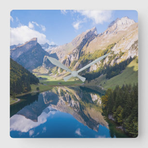 Horloge Carrée Eau Lac Alpsee Suisse