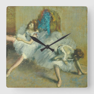 Horloge Carrée Edgar Degas   avant le ballet, 1890-1892