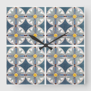 Horloge Carrée Egyptian Design #10 at Emporio Moffa