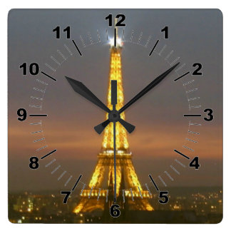 Horloge Carrée Eiffel Tower