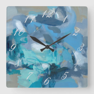 Horloge Carrée Embrouillé