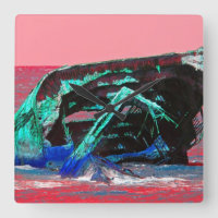 Épave Abstraite rose