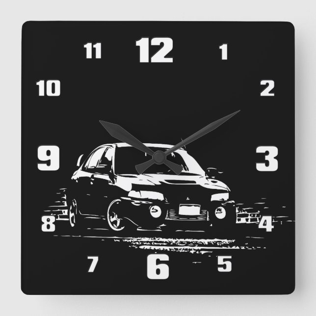 HORLOGE CARRÉE EVO 9 (Recto)