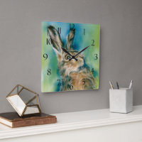 Exubérance de lièvre sauvage Art pastel