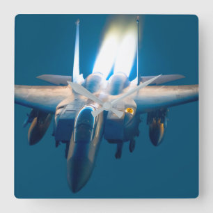 HORLOGE CARRÉE F-15E STRIKE EAGLE