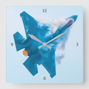 HORLOGE CARRÉE F-35A ÉCLAIRAGE II