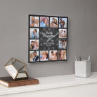 Family Is Everything Quota Photo Collage Black