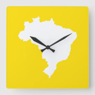 Horloge Carrée Fête du citron Brésil à Emporio Moffa