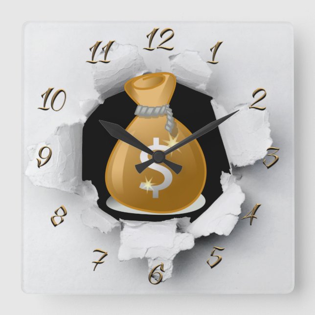 Horloge Carrée Financial advisor (Recto)