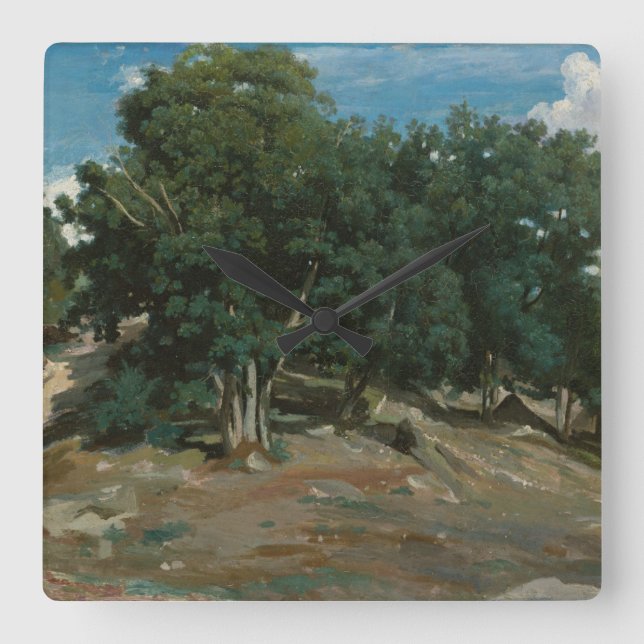 Horloge Carrée Fontainebleau (Recto)