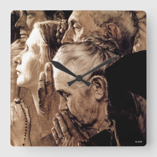 Horloge Carrée Freedom of Worship