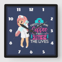 Funny Nurse Saying Typografy