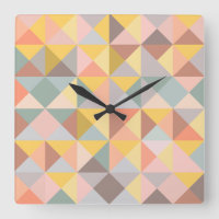 Géometric Pattern Fall and Autumn Earth Tones