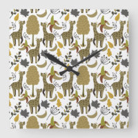 Girafe sans couture motif jaune blanc haute