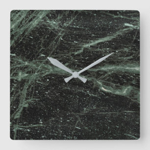 Horloge Carrée Granite Stone Pattern