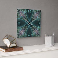 Graphique géométrique Turquoise moderne
