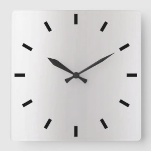 Horloge Carrée Gris gris gris gris gris gris gris gris noir