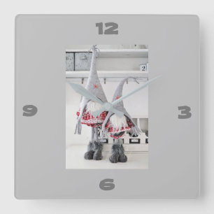 HORLOGE CARRÉE **HAUT DE GAMME FINLANDAIS**