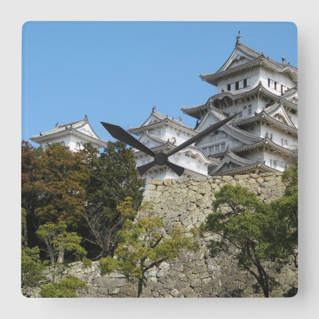 Horloge Carrée Himeji Château 姫 路 城, Hyogo, Japon (Recto)