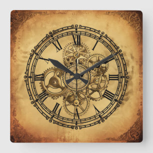 Horloge Carrée Horlogerie vintage